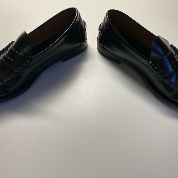 FLORSHEIMIM - BLACK - BERLEY MOC TOE PENNY LOAFER - Picture 3 of 15